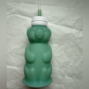 Legendary Milk Silicone Honey Bear Cup - teach babies to drink from straw